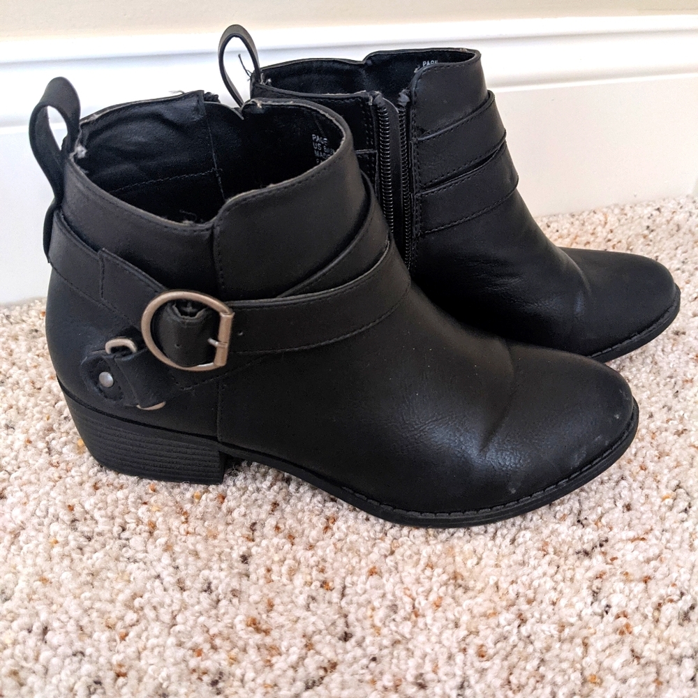 Black Ankle Boots